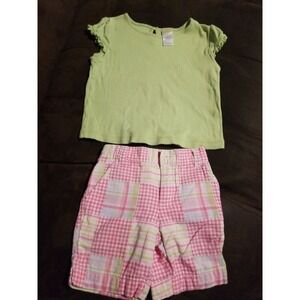 Gymboree fairy garden outfit top size 3t bottoms size 3